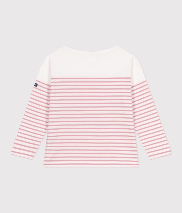 Marinière a maniche lunghe in cotone bambino unisex - immagine 4